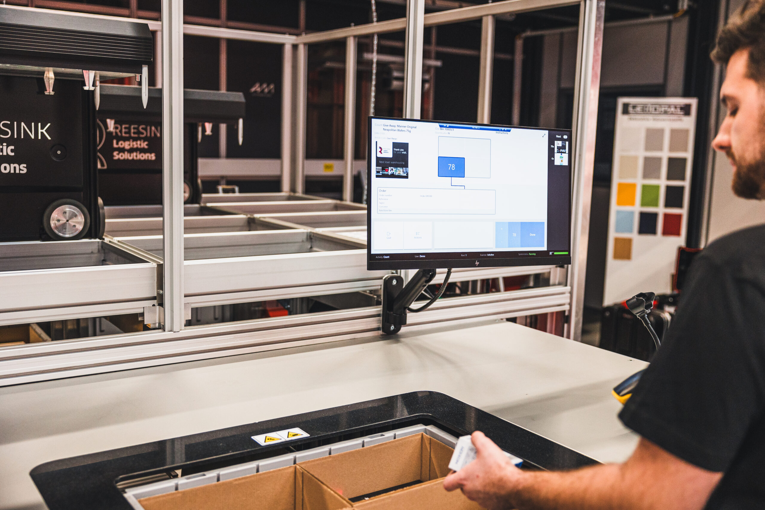 System sterowania magazynem WCS