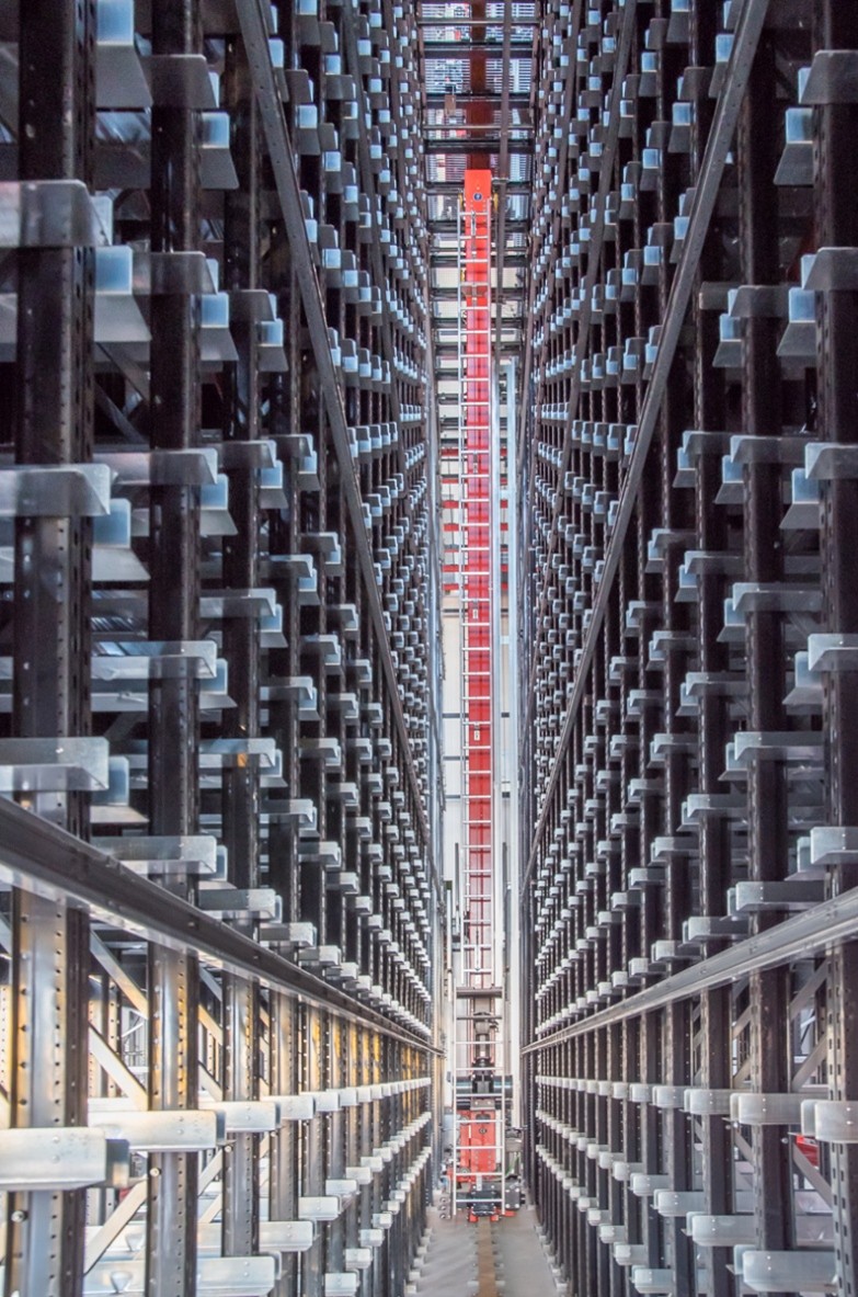 Euroma stacker crane